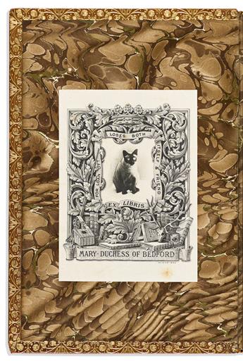Russell, Mary du Caurroy, Duchess of Bedford (1865-1937) Rubaiyat of Omar Khayyam, her copy.